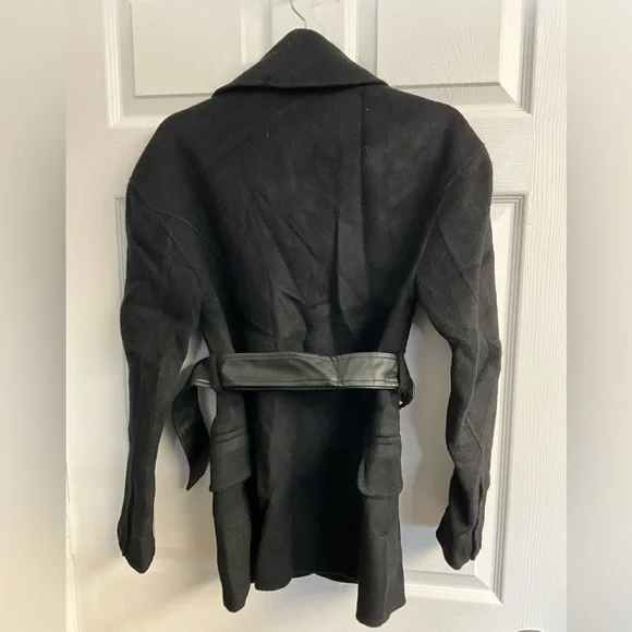 Glassone Belted Short Coat